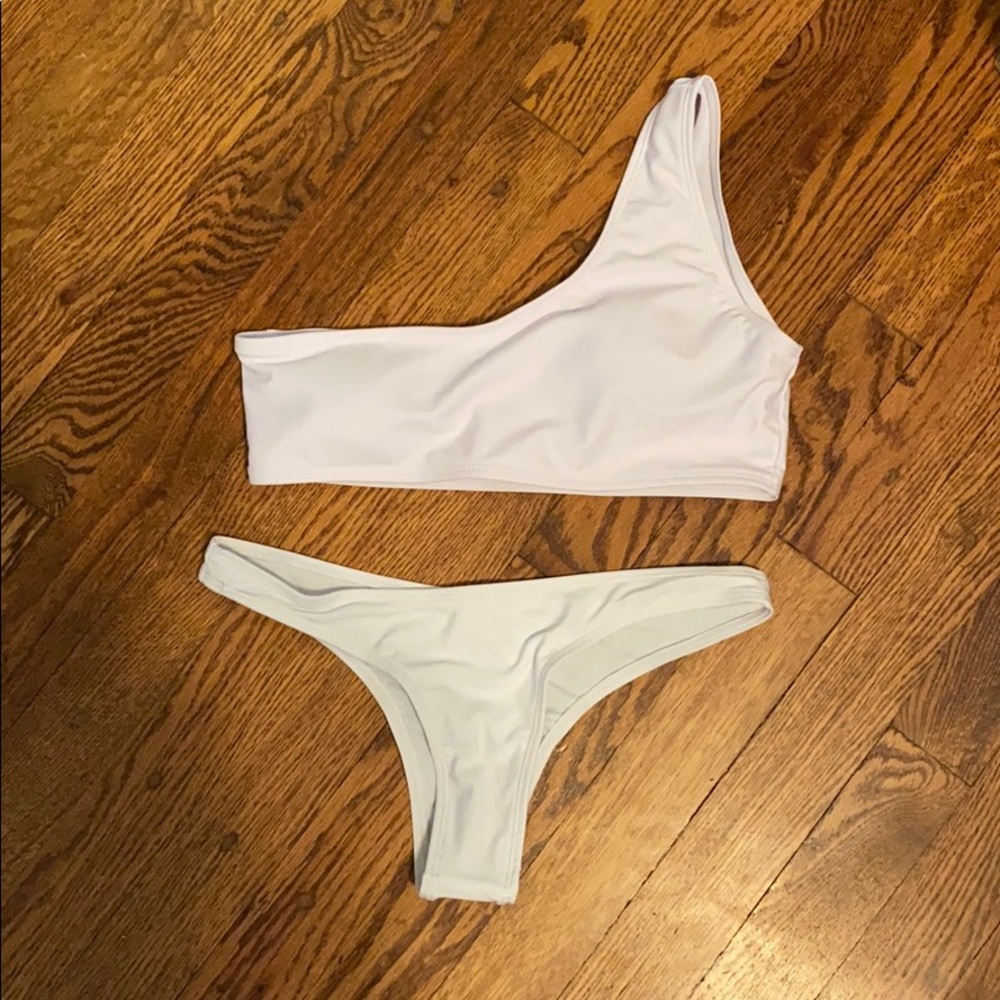 NEVER WORN white swimsuit